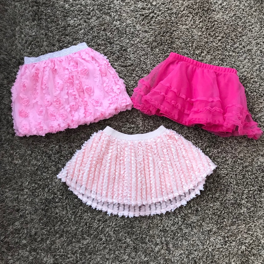 🎀 5x$25 🎀 BUNDLE 3 Tule Tutu Skirts